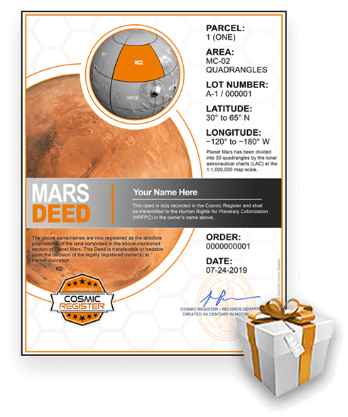 Land For Sale On Mars